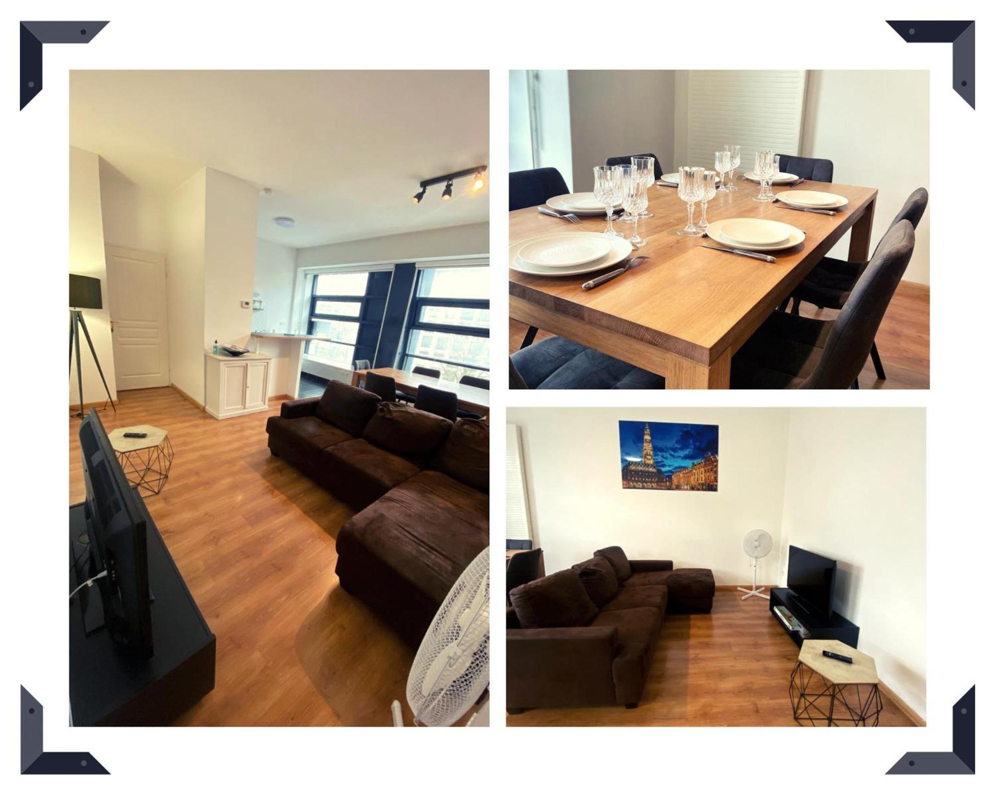 Le Carnot Appartement Avec 2 Chambres Separes Et Parking Privatif Et Securise Arras Dış mekan fotoğraf